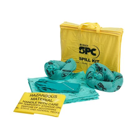 BRADY SPC ABSORBENTS HazWik High Visibility Portable Spill Kit SKHAZ-PP